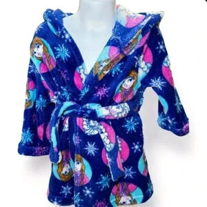 ❄️ Disney’s Frozen - fleece hooded robe- Girl’s 2T ❄️